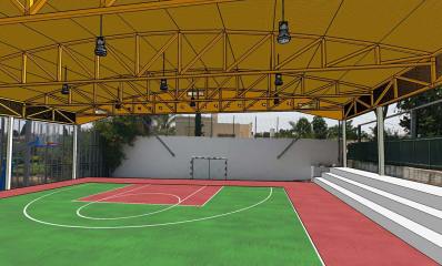 פתרונות הצללה חדשניים בתיכון דור הרצליה