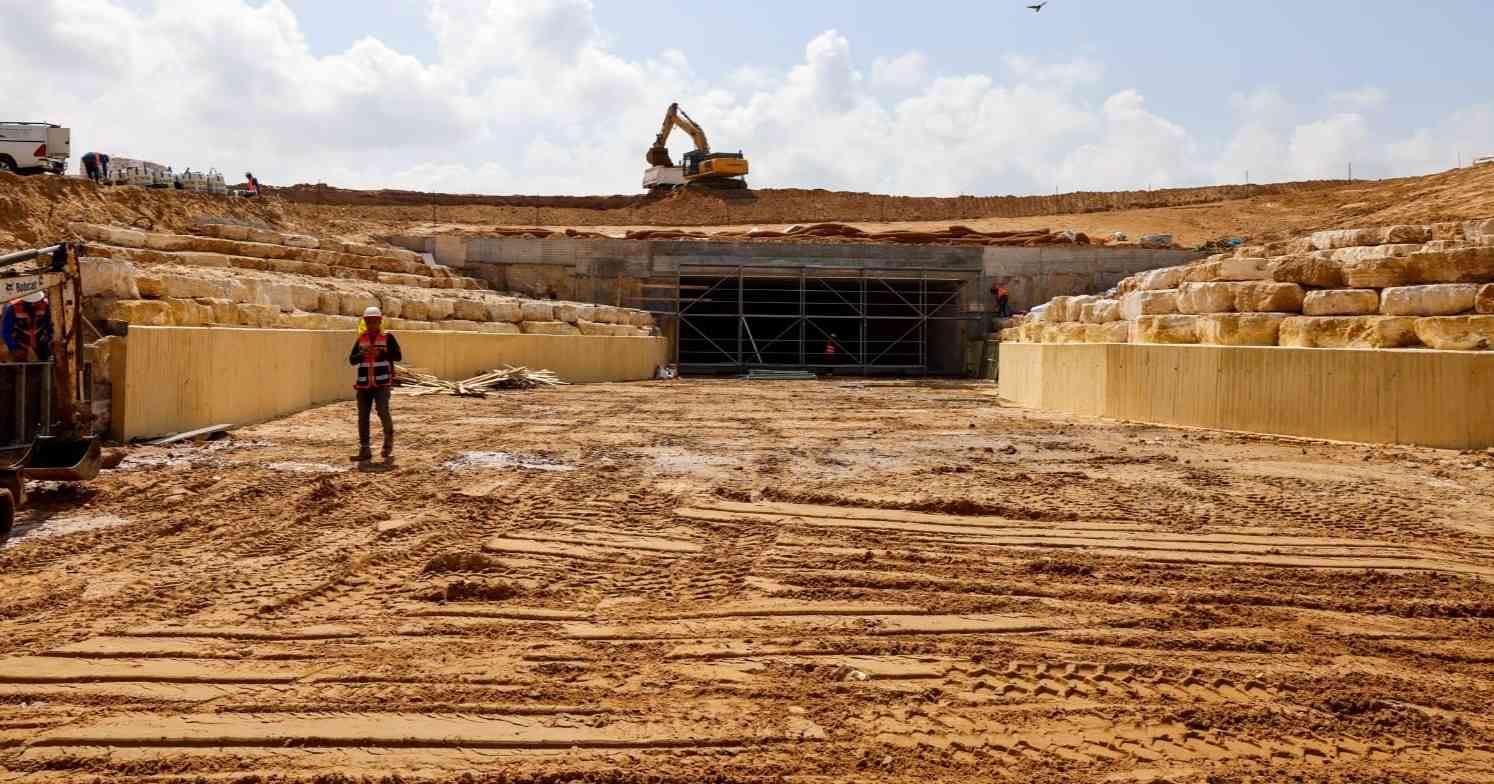 עבודות התשתית ברובע צפון מערב. צילום: באדיבות עיריית תל אביב
