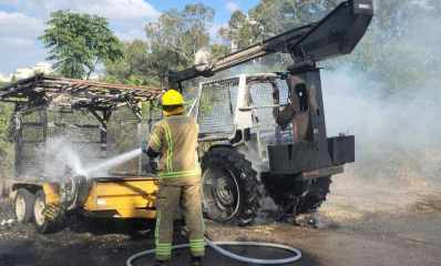 כוחות הכיבוי בשטח. צילום: כבאות והצלה