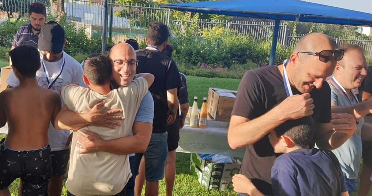 מיזם אבות ובנים בכפר יונה, אירוע הסיום. צילום באדיבות עיריית כפר יונה