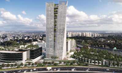פרויקט אינפיניטי פארק רעננה. הדמיה: 3Division