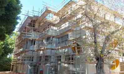 שיפוץ נרחב של בית ספר. צילום: עיריית כפר סבא