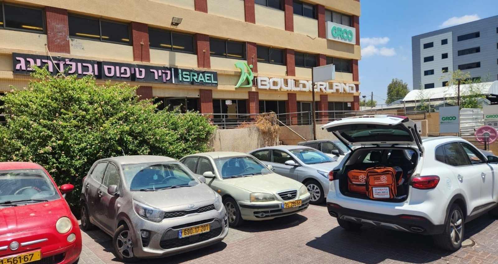 המבנה בו התרחש האירוע. צילום: דוברות איחוד הצלה