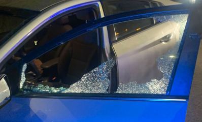 הרכב שנגנב. צילום: דוברות המשטרה