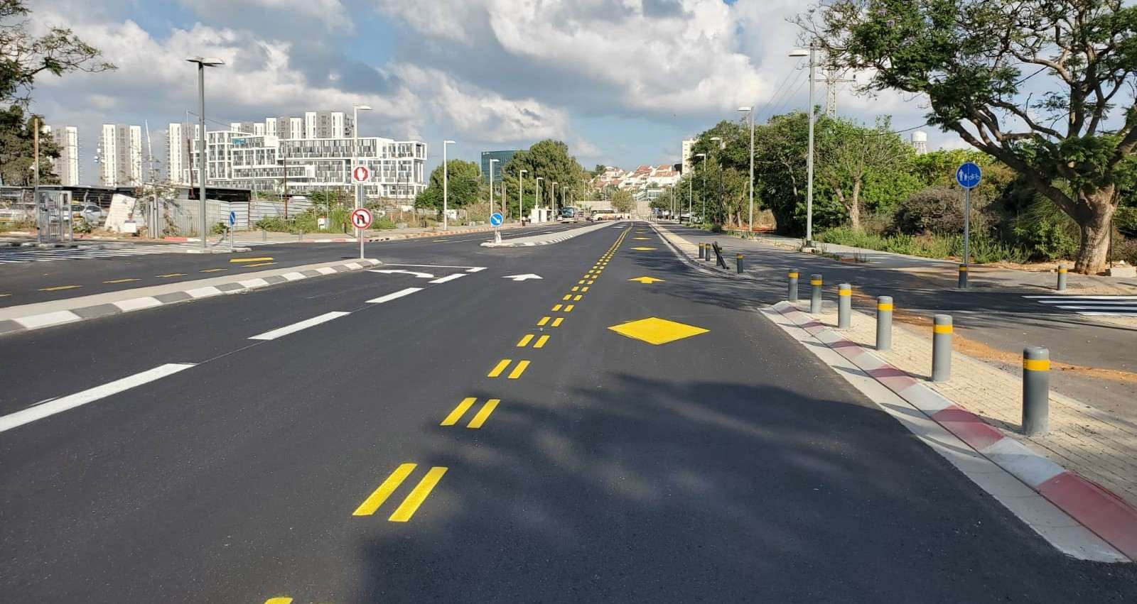 נתיב תחבורה ציבורית. צילום: חברת נתיבי איילון