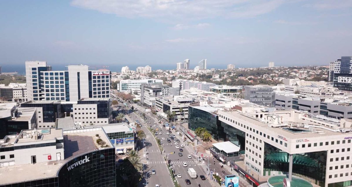 אזור התעסוקה בהרצליה פיתוח. צילום: דוברות עיריית הרצליה