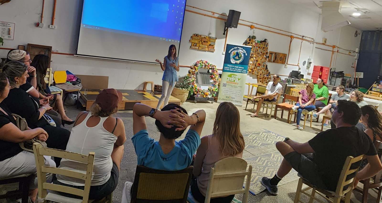 כנס תוכנית "אפונים" במרכז קיפוד. צילום: עיריית כפר סבא