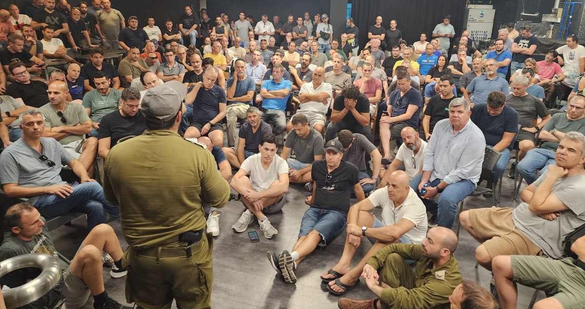 כנס מתנדבים ברמה"ש. צילום: רן אהרון