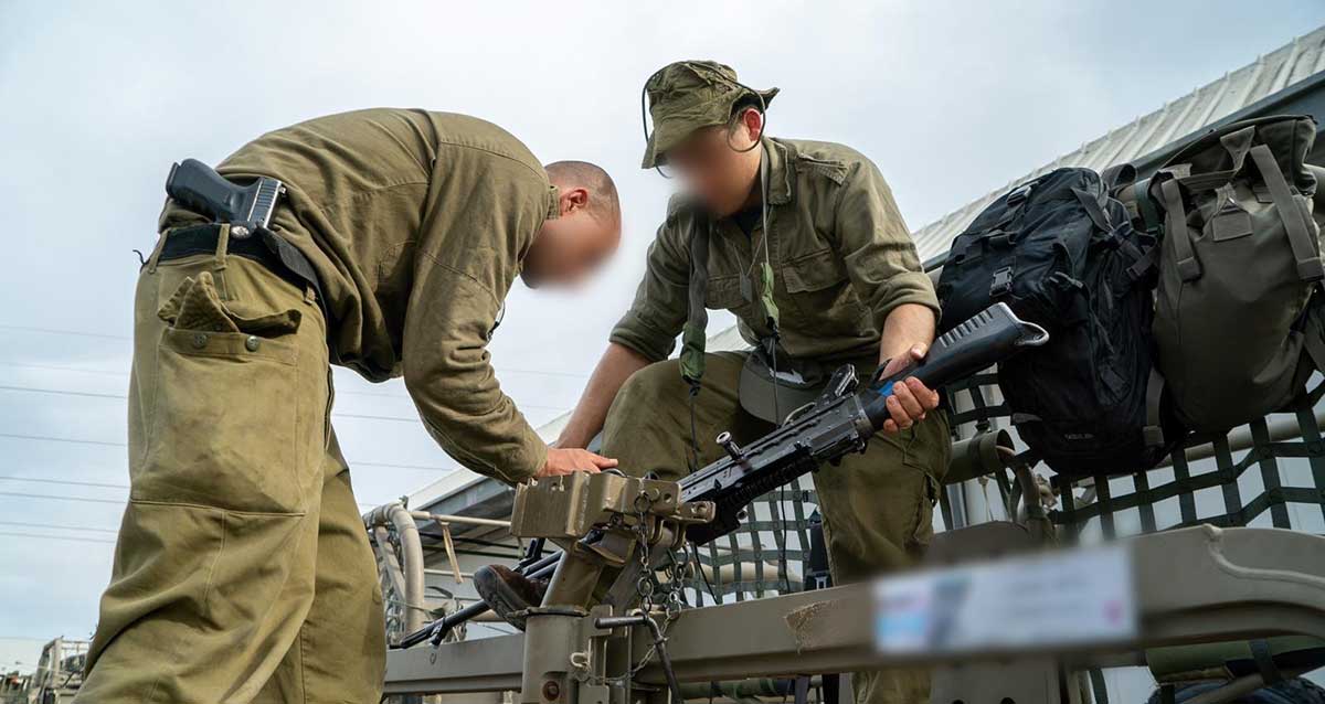 היערכות למלחמה. צילום: דו"צ