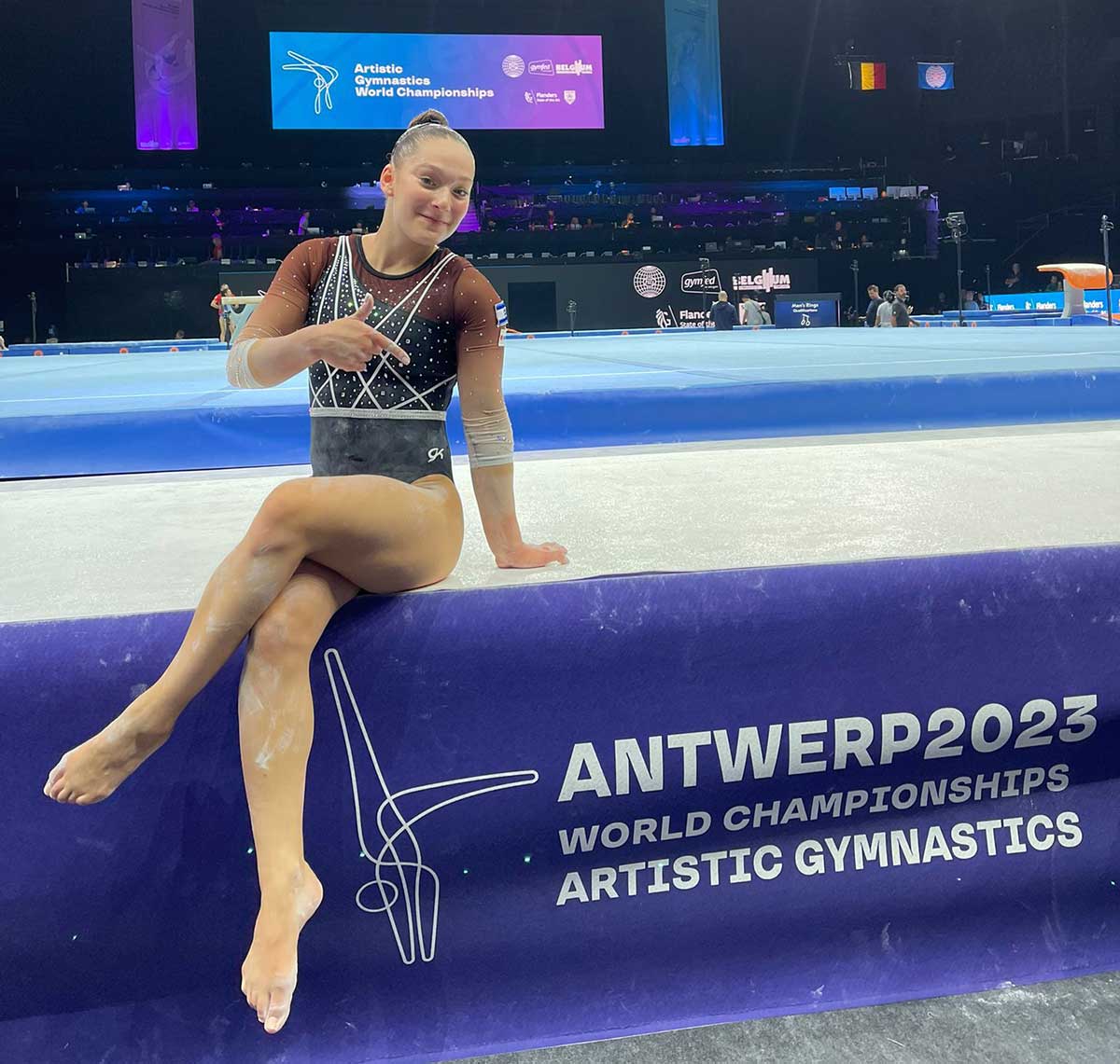 ליהיא רז. ANTWERP2023 WORLD CHMPIONSHIP ARTISTIC GYMNASTICS