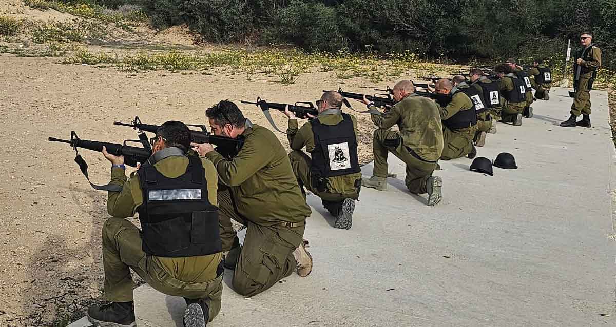 אימון כיתת כוננות של רמת השרון