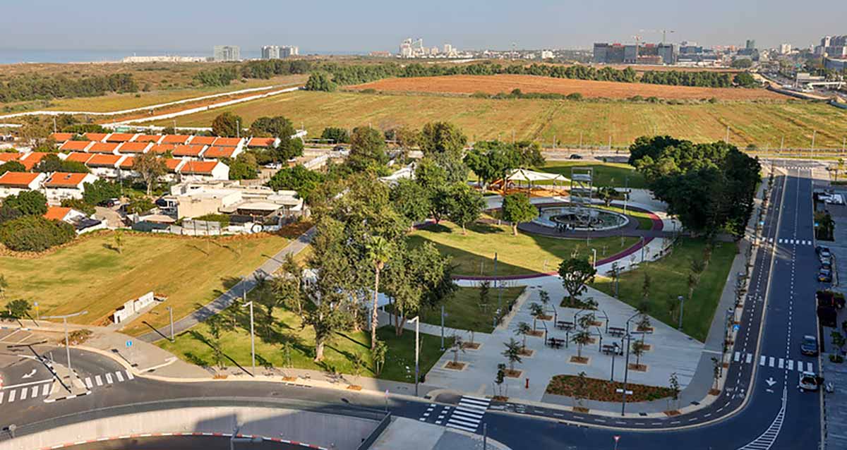 פארק המקפצה. צילום: גיא יחיאלי