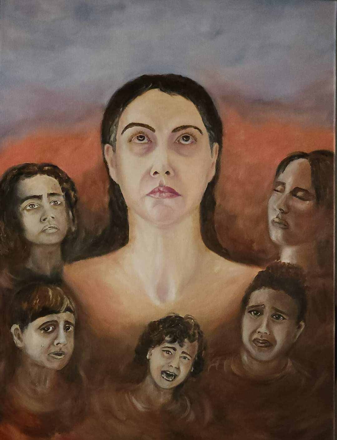 ציור בארי על ידי הציירת ילנה חוחלוב