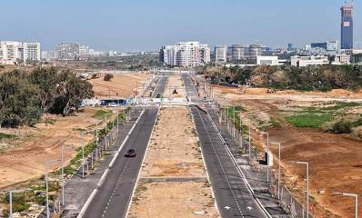אבן גבירול, הציר החדש. צילום: גיא יחיאלי