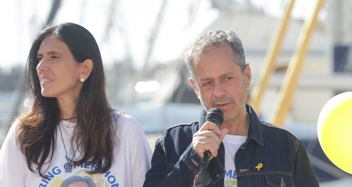שלי ומלכי שם טוב במרינה הרצליה במשט למען שחרורו