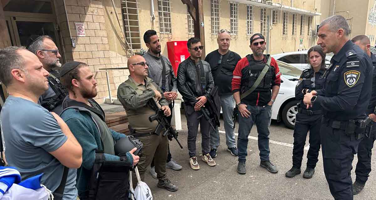 יחידת ההתנדבות של עיריית רעננה ומשטרת ישראל