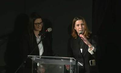 גייל שורש בישיבת המועצה הראשונה