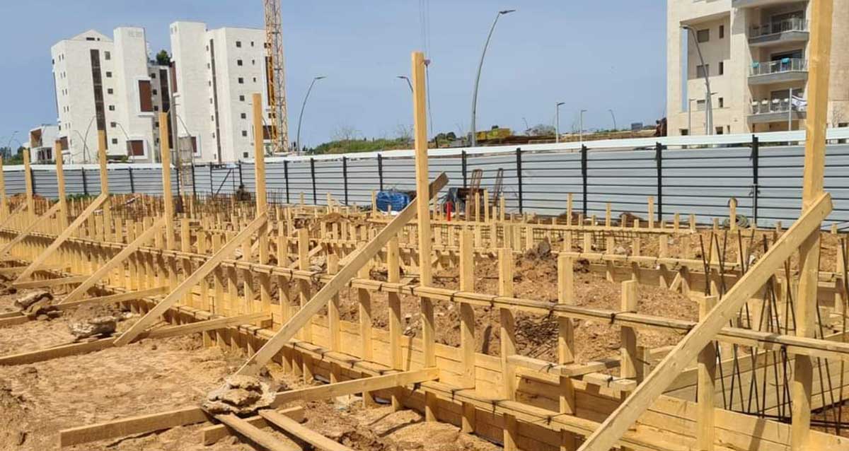 עבודות בנייה של גני ילדים בשכונות נווה זמר, רעננה