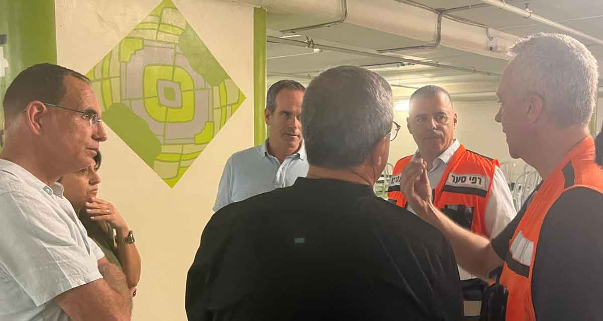 הערכות לקליטת תושבים במחסה המוני (חניון תת קרקעי)