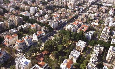 כפר סבא. צילום רחפן