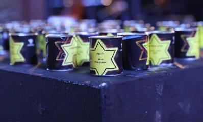 טקס יום השואה ברעננה (צילום: עיריית רעננה)