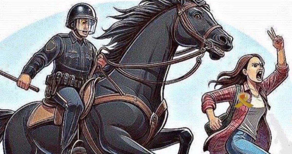 רוץ בן סוסי. איור AI - שמואל אליעז