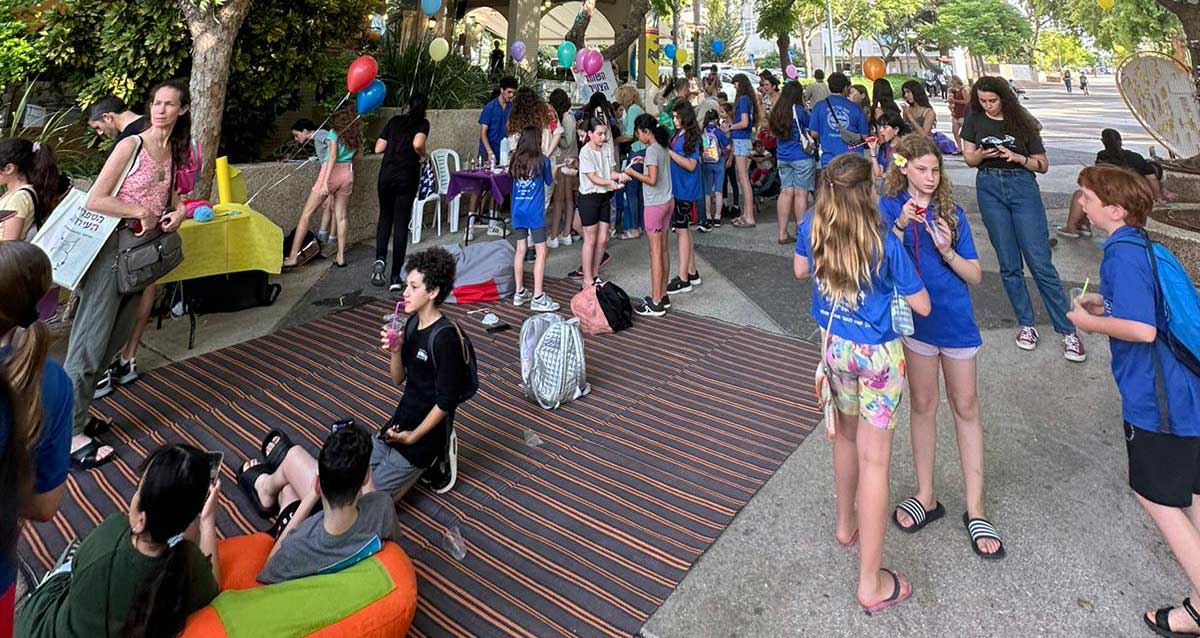 הנוער העובד והלומד בחודש תנועות הנוער בכפר סבא