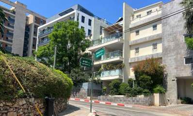 צומת רחובות בראשית פינת רחוב הגיא רמת השרון