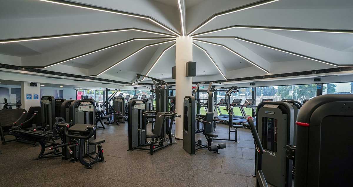 חדר כושר בקאנטרי קלאב הרצליה