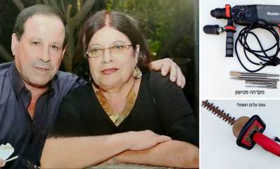 ציון ודליה בן שמשון ז"ל. כלי העבודה המושאלים. מקדחה פטישון גוזם עלים