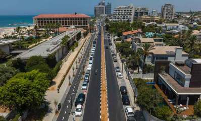 שדרות אלי לנדאו נפתחו לתנועה. בצמוד למלון דניאל