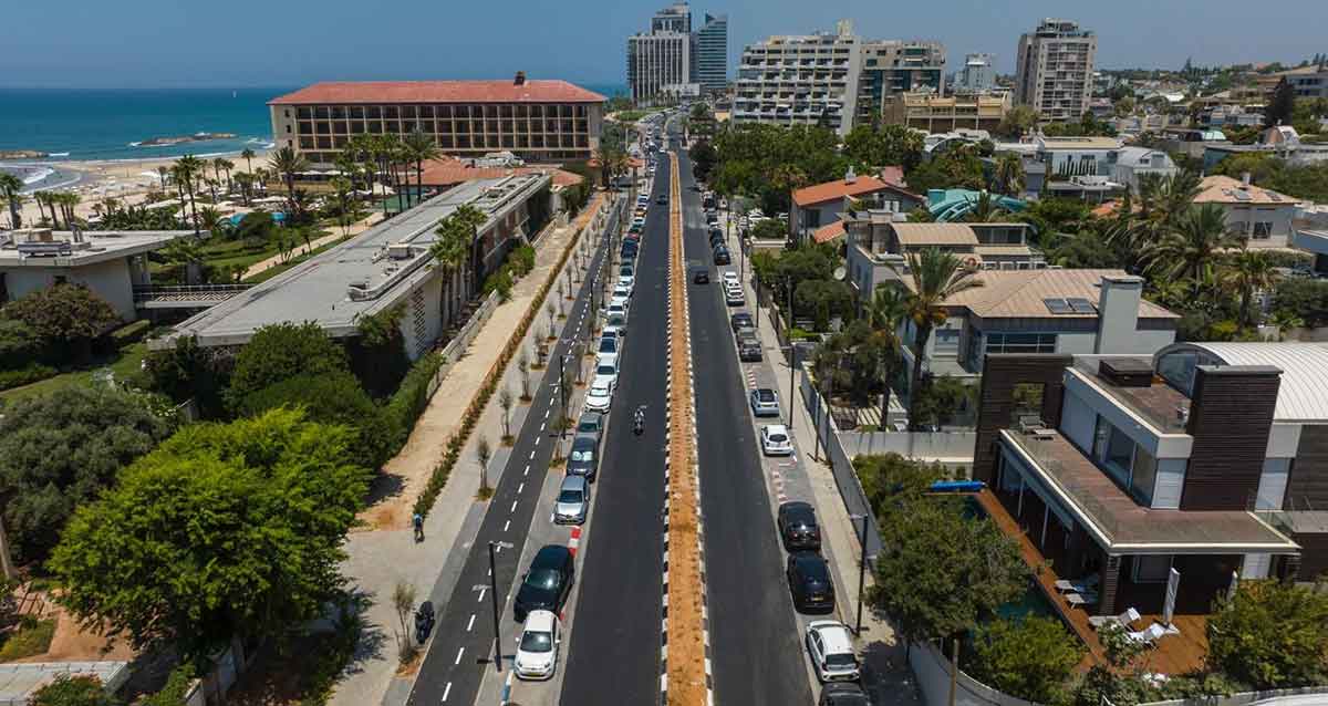 שדרות אלי לנדאו נפתחו לתנועה. בצמוד למלון דניאל