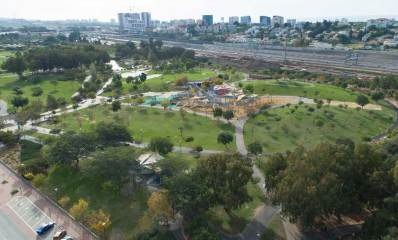 פארק הרצליה. צילום רחפן