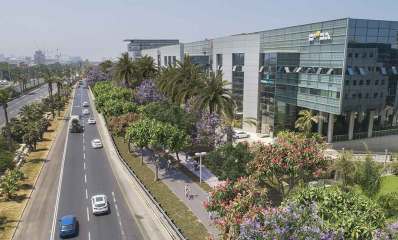 אילוסטרציה של שבילי האופניים בין תל אביב להרצליה