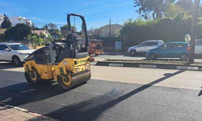 מכבש כבישים בכפר סבא
