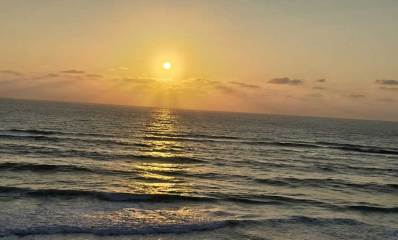 שקיעה בחוף סידנא עלי הרצליה
