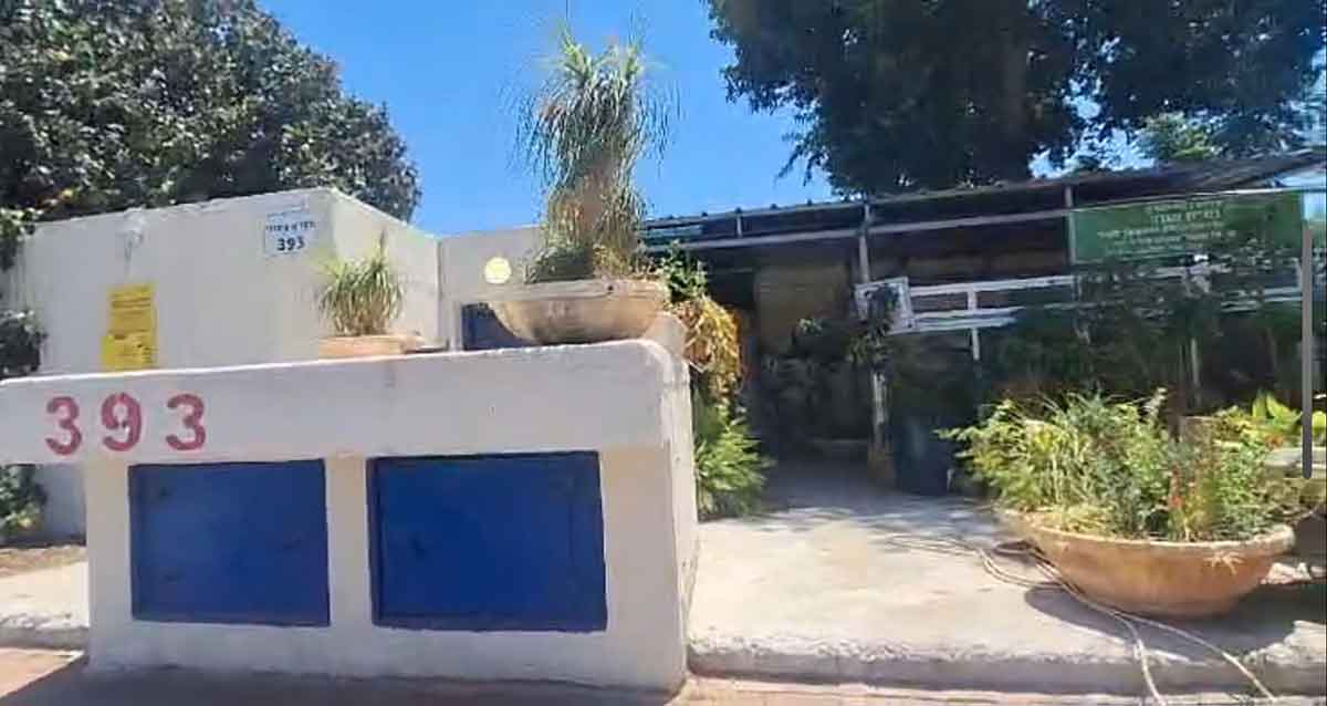 הזולה הסודית ליד המקלט הציבורי במתחם התפעול של עיריית רמת השרון