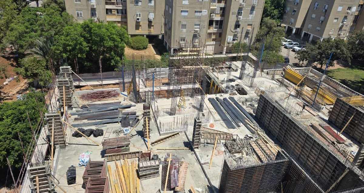 מתחם "הנדיב" ממעוף הציפור. צילום: מערכת "שרון אונליין"