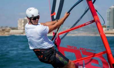 תום ראובני, גולש על גלשן רוח