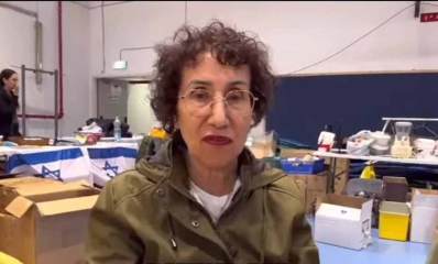 המתנדבת אליאן בר חן. צילום: עיריית כפר סבא
