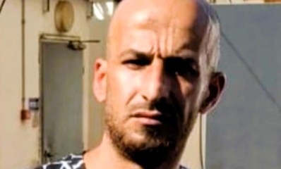 החשוד בפריצה והטרדה. צילום: דוברות המשטרה