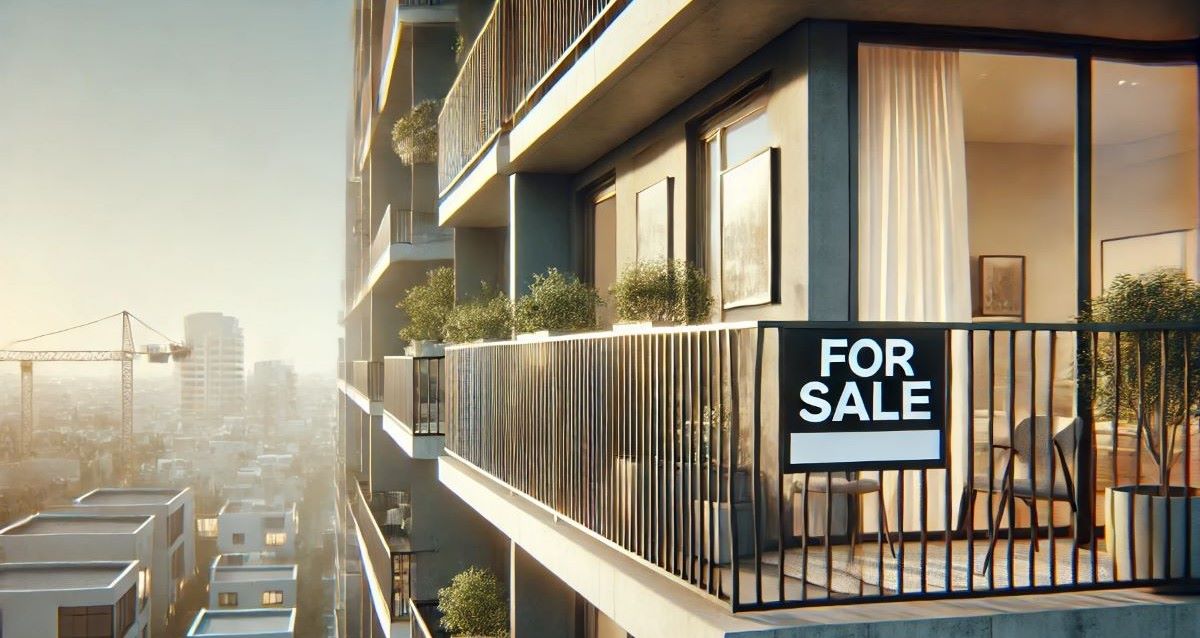 הדמיה: דירה למכירה. עיבוד AI - מערכת