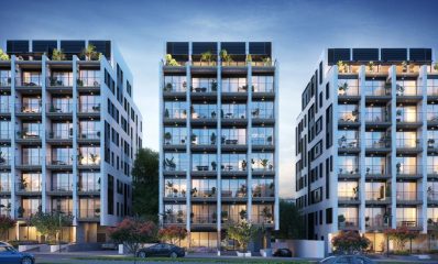 הדמייה של פרויקט ביאליק 34-36-38. הדמיה: 3 דויז'ן