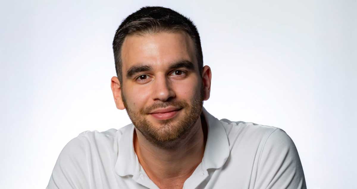 תמונת פנים של נדב לויטה (יש עתיד) חבר מועצת העיר כפר סבא