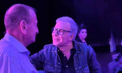 צדי צרפתי ולצדו רון חולדאי. צילום: עיריית תל אביב יפו