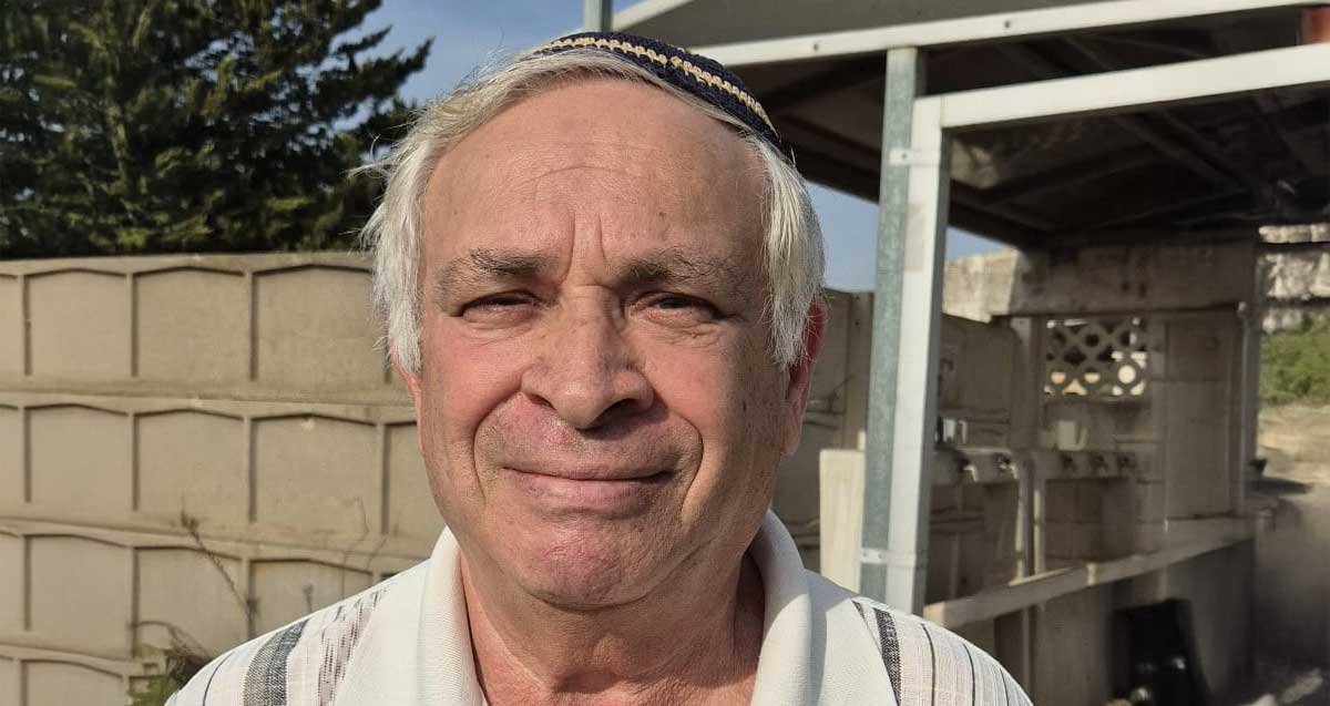 תמונת פנים של ולדימיר לוין לשעבר מהנדס העיר רמת השרון