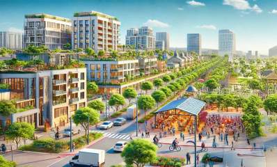 ציור של כפר סבא בצ'אט ג'י.פי.טי. עיבוד בינה מלאכותית