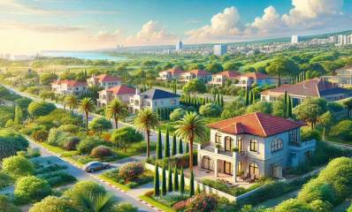 ציור של כפר שמריהו בצ'אט ג'י.פי.טי. עיבוד בינה מלאכותית