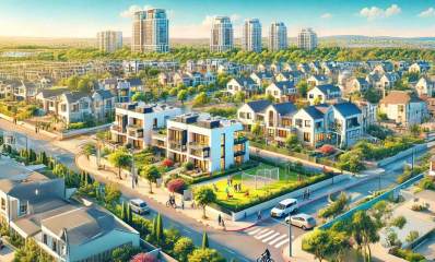 ציור של רמת השרון בצ'אט ג'י.פי.טי. עיבוד בינה מלאכותית