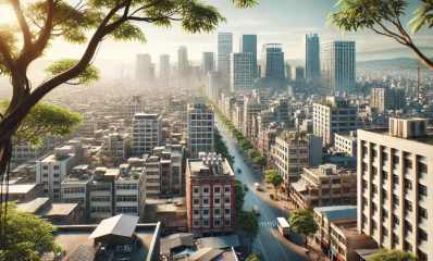 שכונת מגורים בהוד השרון. עיבוד AI - מערכת